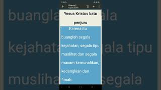 KITAB SUCI 1 PETRUS 2:1(TB)