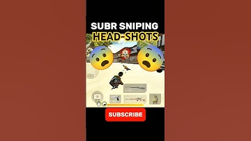SUBR ONLY SNIPING HEAD-SHOTS GAMEPLAY #subr #shorts