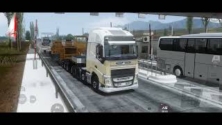 TOE3 🚚: Mining Truck Chassis Rainy Morning Delivery to Milano ultra-realistic gameplay