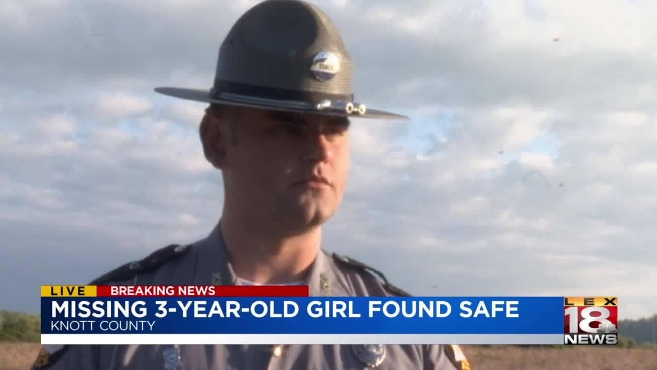 Missing 3-year-old found safe in Knott County - YouTube
