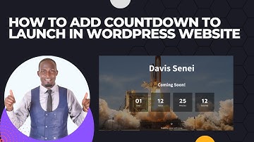 How to Add Countdown to Launch In WordPress Website