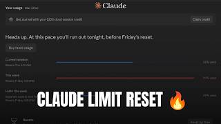 How to Reset Your Claude Limit for FREE