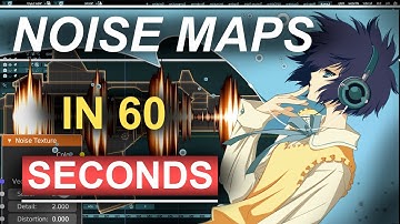 Blender 2.8 : Noise Maps (In 60 Seconds!!!)