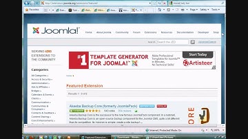 24 Install the JCE Editor in Joomla