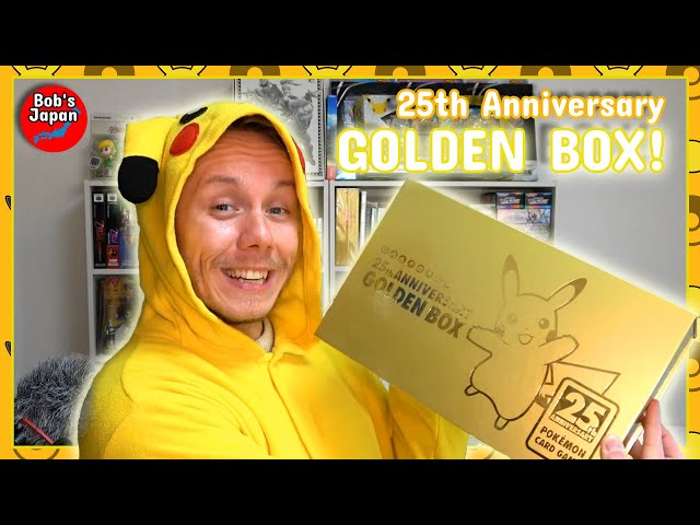 Pokémon 25th Anniversary Golden Box Opening!! - YouTube