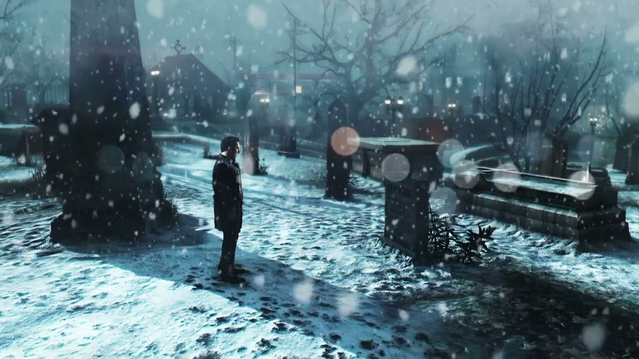 Max Payne 3 – Intro Theme (Cello Version) | Slowed + Reverb, Blizzard & Snow Ambient & Relaxing