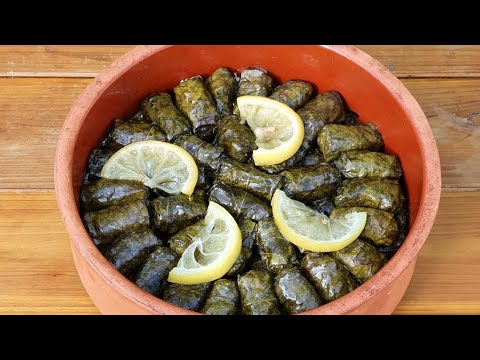 ƏN DADLI YARPAQ DOLMASININ HAZIRLANMASI  | Azerbaijani Dolma Recipe   | Dolma resepti