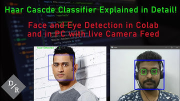 Haar Cascade Classifier Explained | Face and Eye Detection using Python with Colab and Live Camera