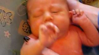 bathtime for aidan
