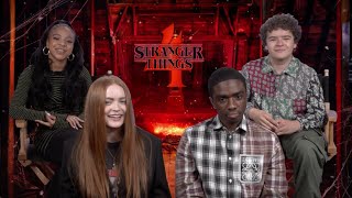 Stranger Things 4: Gaten Matarazzo, Caleb McLaughlin and Sadie Sink on 