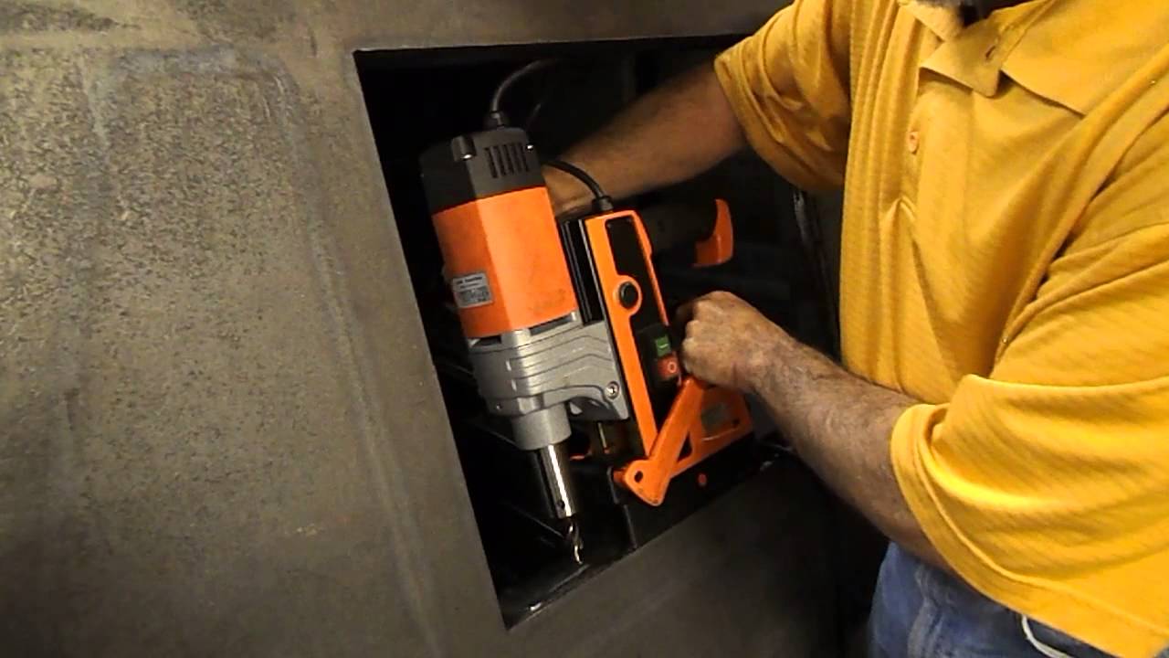 Alfra / Maglogix SP drill in use in tight spaces YouTube