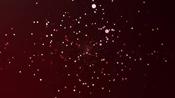 red particle background, beautiful red floating particles background video - Free Background Design