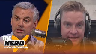 Why JJ McCarthy will be a Top 10 pick, RussBroncos did not work, Caleb Williams' ceiling | THE HERD