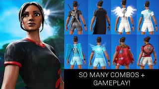 Poised Playmaker Combos And Gameplay Soccer Skin - Fortnite