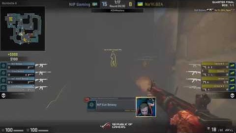 2k through Smoke from Xizt | DreamHack Malmö 2017 NiP vs Na