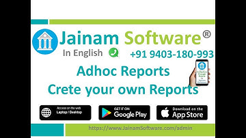 How to Create Custom Reports in Jainam Software | Loan & Collection Report Demo