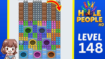 Hole People Level 148 Solution Walkthrough