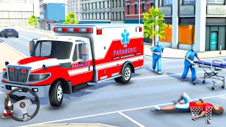 Police Ambulance Rescue Driving Simulator #03 - New Rescue Car Game – Best Android Gameplay screenshot 3