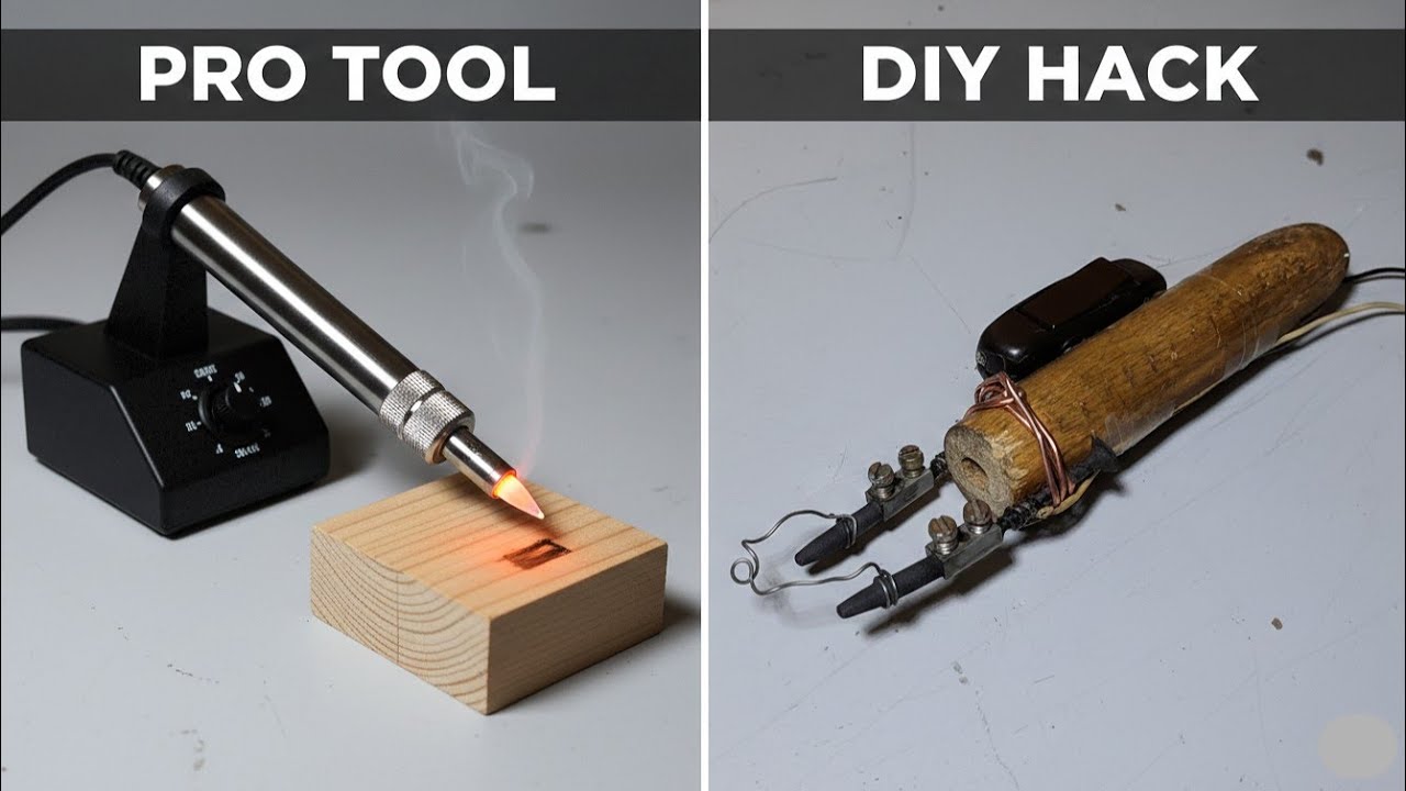 🔋 Don't Throw Away Old AA Batteries Again || Build this Easy Amazing DIY Soldering Iron At Home