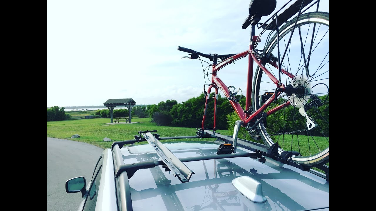 subaru forester bike roof rack