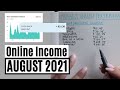 August 2021 Online + Extra Income | YOUTUBE, MEDIAVINE, MEDICAL REFUNDS, M1 REFERRALS