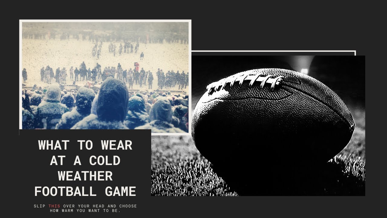 What to Wear at a Cold Weather Football Game New York Jets YouTube