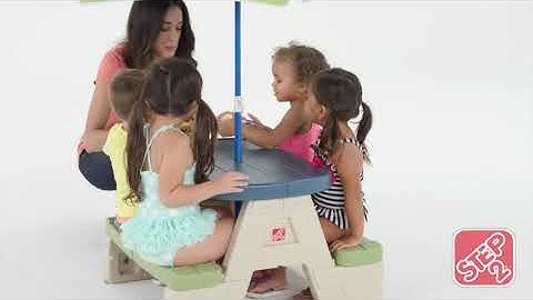 Step2 Sit and Play Kids Picnic Table With Umbrella Reviews