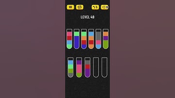 Water Sort Puzzle Level 49 Walkthrough Solution iOS/Android