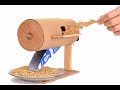 How to Make a Rice Thresher Model, You Can Make it at Home