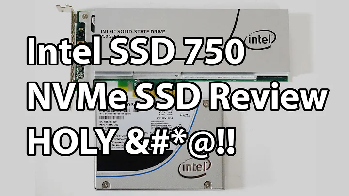Revolução: Intel SSD 750 Series Explorado