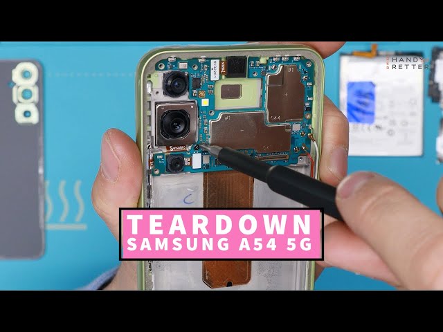 【ayamasaだんしゃり中】Samsung Galaxy A54 Samsung Galaxy A54 5G - Teardown - Full Disassembly - YouTube