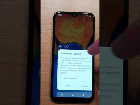 Videó: Hogyan kapcsolhatom be a WiFi hívást Samsung Galaxy készülékemen?