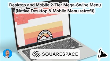 Desktop and Mobile 2-Tier Mega-Swipe Menu - Live demonstration - Squarespace plugin (Cx+)