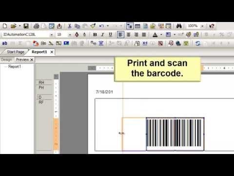 How to Encode a Tab (or Function) in a Code 128 Barcode in Crystal Reports.