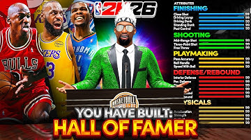 ALL AROUND 6’8 DEMIGOD BUILD has NO WEAKNESS in NBA 2K26! BEST BUILD IN NBA2K26!