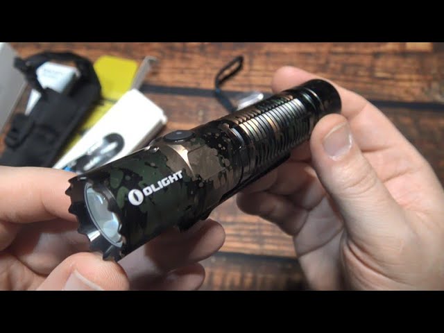 Olight M2R Pro Warrior (Limited Edition) Camo Flashlight Kit