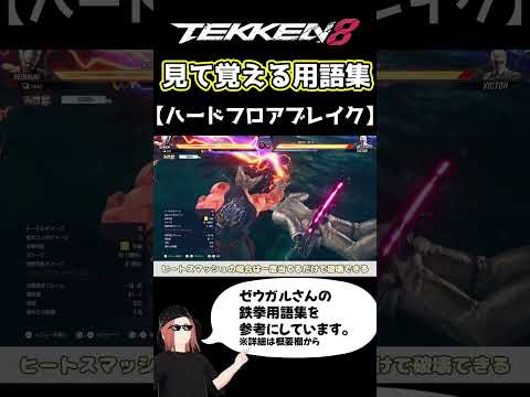 【鉄拳8】見て覚える用語集【ハードフロアブレイク】