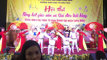 Hội thi Tiếng hát giáo viên và giai điệu tuổi hồng năm 2018 của Trường THCS Sài Đồng, quận Long Biên