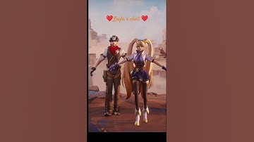 LAYLA & CLINT ❤️ #shorts #short #layla #clint #mlbb #mobilelegends #fyp #shortvideo