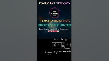 Covariant tensors|Tensor analysis|Learn tensors quickly|what are tensors? #tensoranalysis #tensor