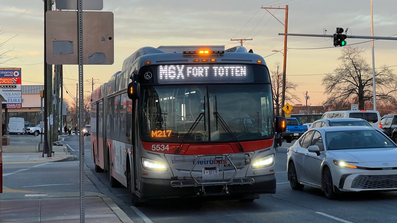 WMATA Metrobus: 2021 New Flyer XD60 