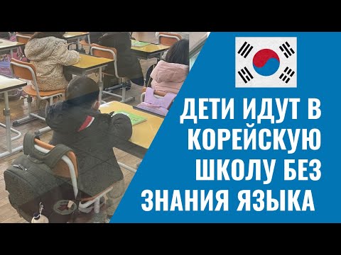 Детский сад и начальная школа в Южной Корее без знания языка| часть 1