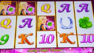 Lucky Lady Charm DELUXE Jackpot lots of RETRIGGERS screenshot 4