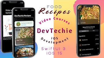 Free Course: Food Recipes App in SwiftUI3 & iOS 15