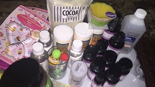 Haul for molds, Fragrance oils, Butters... مشتريات للأعمال المنزلية