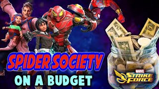 SPIDER SOCIETY Team Building Guide  T4s, ISO 8 and More! | Marvel Strike Force | MSF