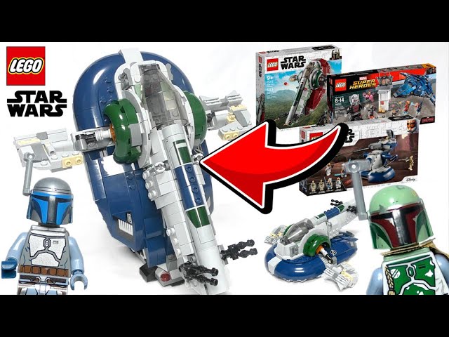 【組み替え】moc ジャンゴフェットのスレーヴ1 宇宙船 レゴスターウォーズ　lego star wars ボバ・フェット / The Book of  Boba Fett Slave EP2