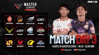 [2020] Free Fire Master League | Season II | Match Day 3 | Group BC