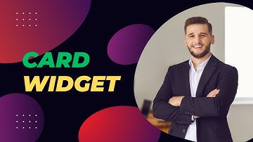 Card widget | flutter development course 2024