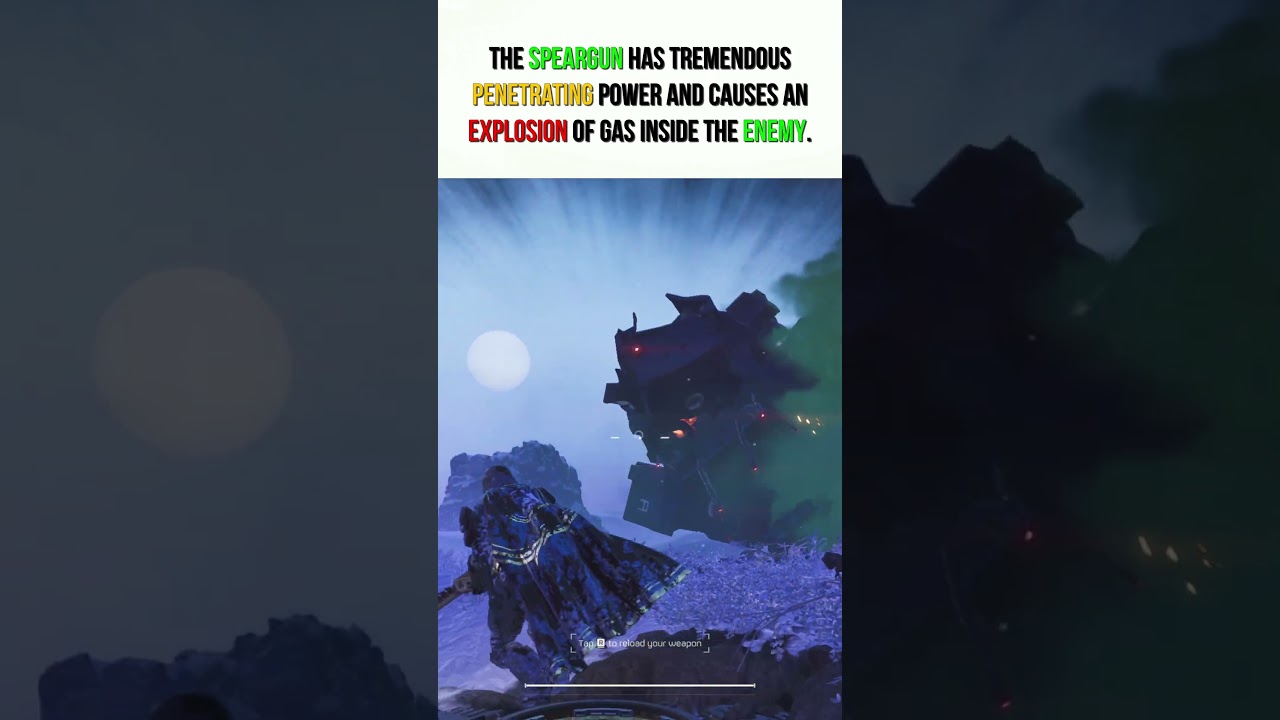 Yes.. a Speargun can do that - Helldivers 2